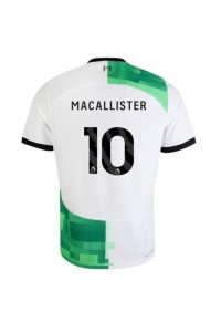 Liverpool Alexis Mac Allister #10 Jalkapallovaatteet Vieraspaita 2023-24 Lyhythihainen
